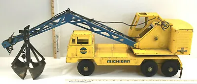Nylint Michigan Shovel Crane Model T-24 Clark Equipment No. 2220A Pressed Steel  • $87.99
