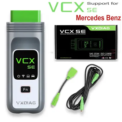 VXDIAG VCX SE Fit For Mercedes Benz OBD2 Diagnostic Scanner Progarmming & Coding • $249