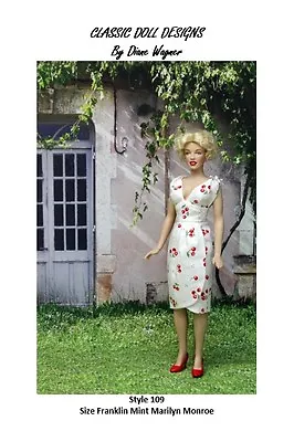 SEWING PATTERN-Style 109 To Fit Franklin Mint's Marilyn Monroe Doll  • $11.99