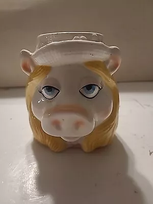 80's Sigma Tastesetter Collectible Jim Henson's Muppet Miss PIGGY Ceramic Mug • $10