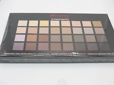 Make-Up Revolution Pro Artist Eyeshadow Palette Ultimate Mattes Boxed New • £4.99