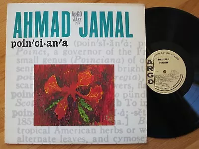 Rare Vintage Jazz-AHMAD JAMAL-Poinciana-ARGO Records-Mono-DJLP-719-PROMO-EX • $9
