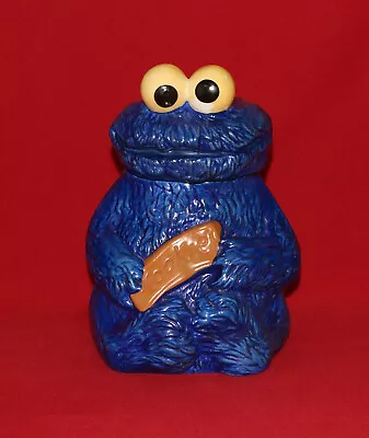 Muppets Cookie Monster Cookie Jar Ceramic #970 Sesame Street 1970s • $69.95