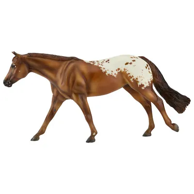 £53.99 • Buy NEW Breyer 1842 Chocolatey Champion Appaloosa Stallion DUN Traditional 1:9 Scale