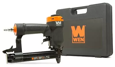 WEN 61711 18-Gauge 3/8  To 1  Air-Powered 1/4  Narrow Crown Pneumatic Stapler • $38