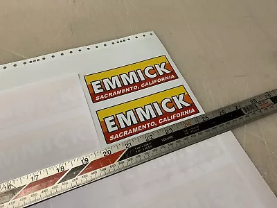 Emmick Decal SMALL Kart McCulloch  Margay Invader • $20