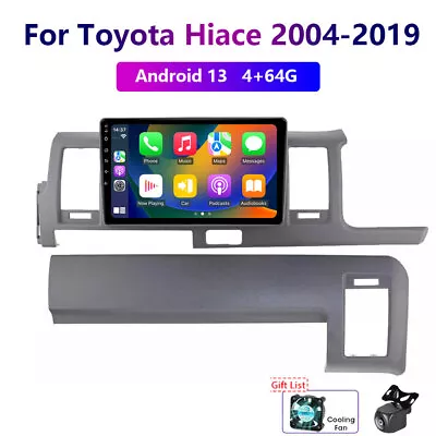 For Toyota Hiace 2004-19 Wireless Carplay 4-64GB Android Car Stereo Radio GPS  • $286.99