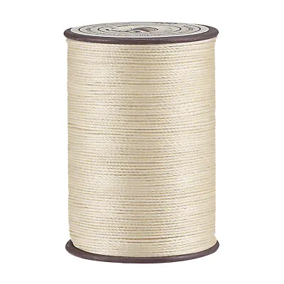 $12.04 • Buy Thin Waxed Thread 137 Yards 0.55mm Dia Polyester Wax-Coated Cord Linen
