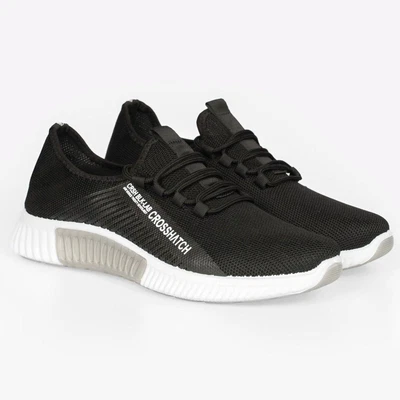 £17.99 • Buy Crosshatch Nimbus Mens Fashion Desginer Casual Trainers Black