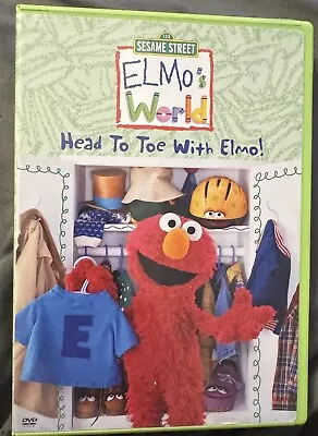 Sesame Street: Elmo's World: Head To Toe With Elmo - DVD - VERY GOOD Condition ￼ • $4.71