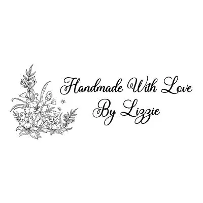 Handmade By Flowers 2 - Personalised Laser Cut Rubber Stamp • £10.99