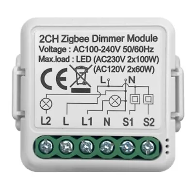 Tuya ZigBee Smart Dimmer Switch Module Supports 2 Way Control DIY Dimmable3132 • $32.99