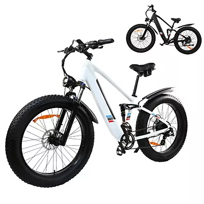 48V 500W Electric Bicycle City Ebike For Adult Mountain Bike 8 Speeds 40KM/HiO • $986.99