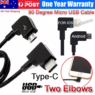 $9.91 • Buy USB To Type-C / Android / Iphone Cable For DJI Spark Mavic Pro Remote Controller