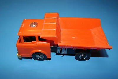 Vintage MARX Orange Plastic Dump Truck Ford C-Cab Vintage 1960's • $29.99