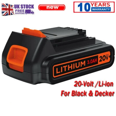 £15.98 • Buy 3.8Ah For Black & Decker BL2018 18V Lithium Battery LBXR20 BL1518 LCS1620 LBX20