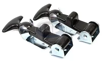 $14.85 • Buy VW Dune Buggy, Baja, Jeep Rubber Hold Down Latches W/ Hardware Set Of 2 (PAIR)