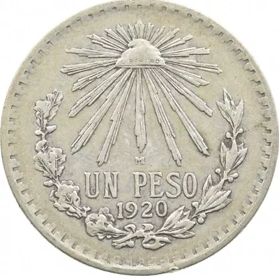 1920 Mexico 1 Peso *319 • $0.11