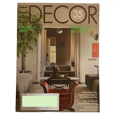 Elle Decor Magazine May 2024 The Debuts Issue Designs Next Big Thing Gardens • $7.19