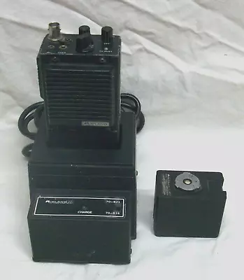 Midland LMR Model 70-143B VHF Transceiver “Walkie-Talkie” & Charging Station & B • $10