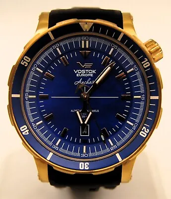 VOSTOK Europe ANCHAR K-162 Submarine Limited Edition 48mm Automatic Mens Watch • $249.95