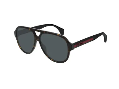 $407.48 • Buy Sunglasses GUCCI Original GG0463S Havana Green 003