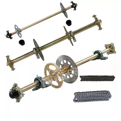 29'' 32''44'' Go Kart Rear Live Axle Kit Assembly For Go Kart Golf Cart ATV Quad • $209.99