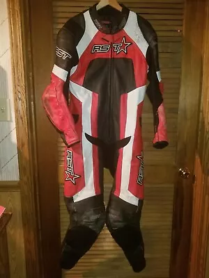 RST Voltage Leather Motorcycle Racing Suit 42US 52EU S-M • $130