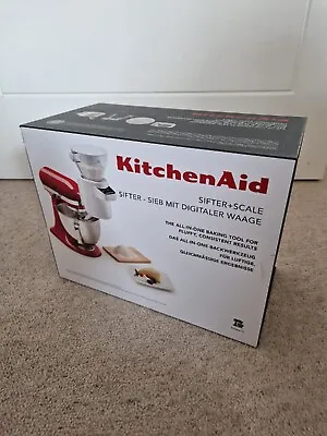 £74.99 • Buy KitchenAid 5KSMSFTA Sifter And Scale Attachment - White - NEW