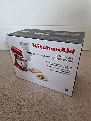 £74.99 • Buy KitchenAid 5KSMSFTA Sifter And Scale Attachment - White - NEW