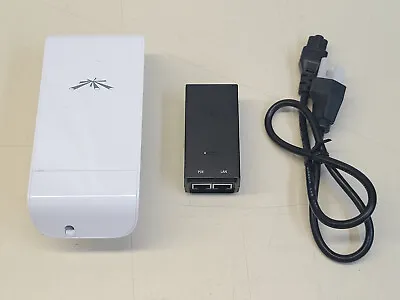 Ubiquiti NanoStation Loco M2 2.4GHz Indoor/outdoor PoE 2x8dBi 150Mbps TESTED • $43.62