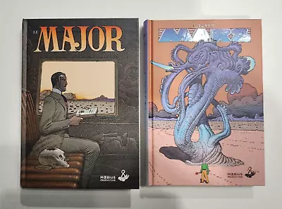 Le Major & La Faune De Mars 2 Book Hardcover Lot Moebius (In French) • $109.99