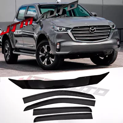 Bonnet Protector + Weather Shields To Suit Mazda BT-50 BT50 TF JULY 2020+ MY21 • $116.10