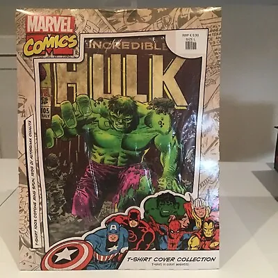 Marvel Comics Cover Collection. Cotton T-Shirt. Hulk. Size L. .Green • £9.99