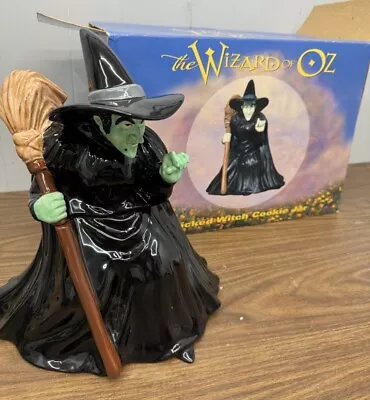 Warner Bros. Studio Exclusive WIZARD Of OZ Wicked Witch West Cookie Jar 1998 • $249.99