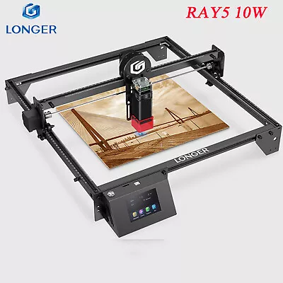 LONGER RAY5 10W Laser Engraving Machine 40*40cm CNC Wood Acrylic Metal Engraver • £389.99