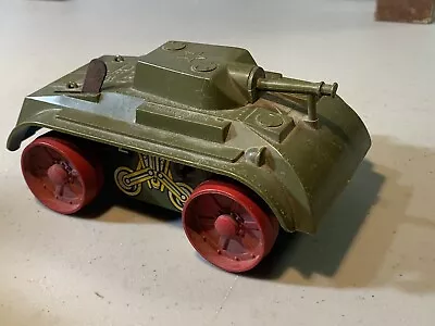 Vintage Marx MAR Wind Up Tank US Military Plastic Litho (SH) • $39.99