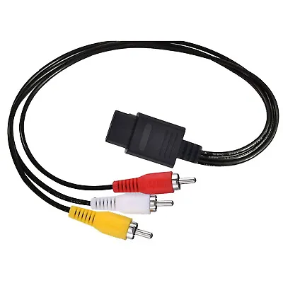 N64 Av Audio Video A/v Cable Cord Wire Tv Game Hte Cable For Nintendo 64 Snes • $5.37