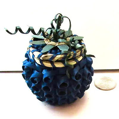 Little Blueberry W/Curls  Basket - Pam Outdusis Cunningham: Penobscot • $145.50