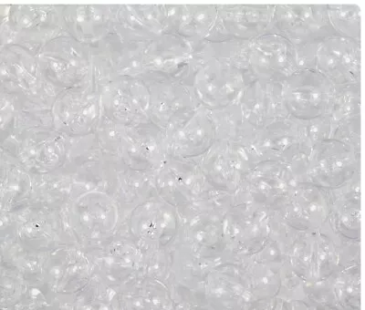 10mm Clear Steelhead Beads BULK 100 Pack For Painting • $6