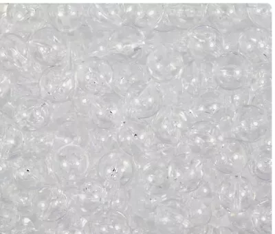 10mm Clear Steelhead Beads BULK 200 Pack For Painting • $9