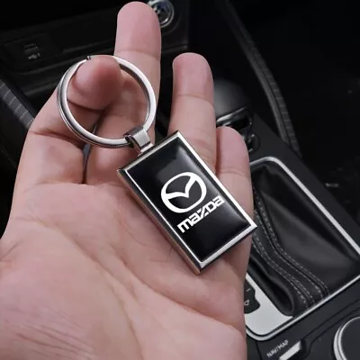 MAZDA. Black Quality Metal Alloy Keyring • $12.95