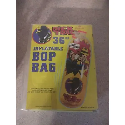 Vintage Disney Imperial Toy DICK TRACY 36  Inflatable BOP BAG #7006 New In Box • $19.49