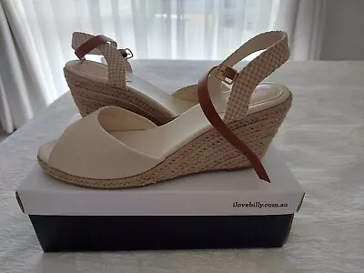 I Love Billy Beige Wedges Size 42 Euro • $20