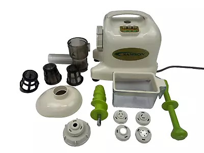 Samson GB-9001 Masticating Gear Juicer With All Accessories  (See Video) • $140