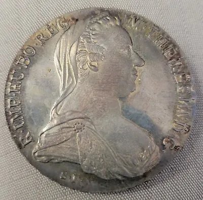 1780 Austria Maria Theresa Thaler Silver Coin 28.05g Nicely Toned. RESTRIKE • £38.56