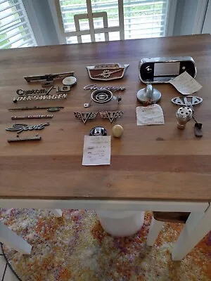 20 Vintage Car Emblems And Parts • $35