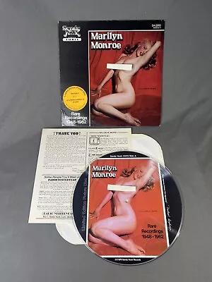 MARILYN MONROE- Rare Recordings 1948-1962 Limited Edition Picture Disc 12  Lp • $45