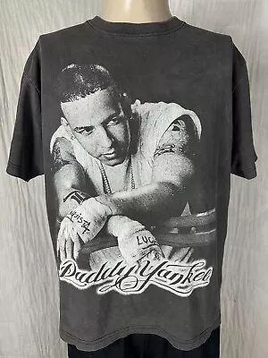 Vtg Daddy Yankee Gasolina Promo Barrio Fino Rap Style T-shirt • $200