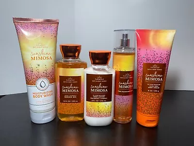 Bath & Body Works SUNSHINE MIMOSA Body Wash Shower Gel Cream Lotion Spray Mist • $15.95